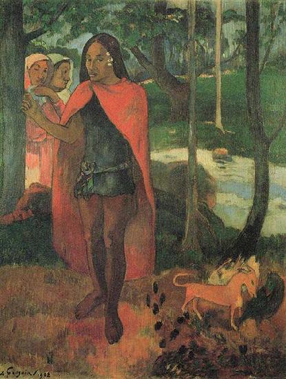 Paul Gauguin The Zauberer of Hiva OAU France oil painting art